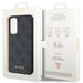 Guess 4G Metal Gold Logo Case for Samsung Galaxy A34 5G - Gray - Cell phone cases and covers<<<HurtelXML