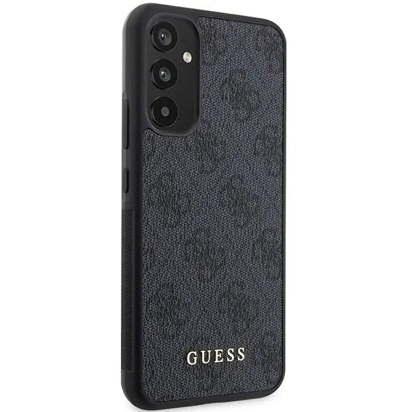 Guess 4G Metal Gold Logo Case for Samsung Galaxy A34 5G - Gray - Cell phone cases and covers<<<HurtelXML