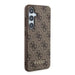 Guess 4G Metal Gold Logo case for Samsung Galaxy A35 - brown - Cell phone cases and covers<<<HurtelXML