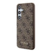 Guess 4G Metal Gold Logo case for Samsung Galaxy A35 - brown - Cell phone cases and covers<<<HurtelXML