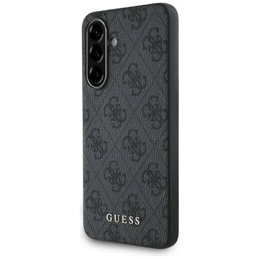 Guess 4G Metal Gold Logo Case for Samsung Galaxy A36 - Black - Cell phone cases and covers<<<HurtelXML