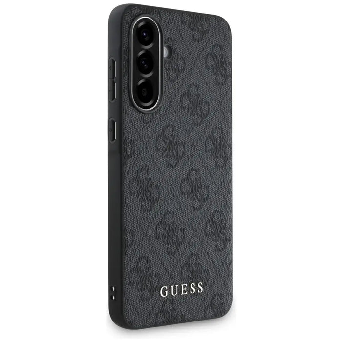 Guess 4G Metal Gold Logo Case for Samsung Galaxy A36 - Black - Cell phone cases and covers<<<HurtelXML