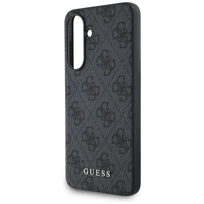 Guess 4G Metal Gold Logo Case for Samsung Galaxy A36 - Black - Cell phone cases and covers<<<HurtelXML