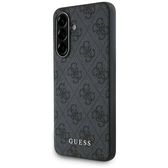 Guess 4G Metal Gold Logo Case for Samsung Galaxy A56 - Black - Cell phone cases and covers<<<HurtelXML