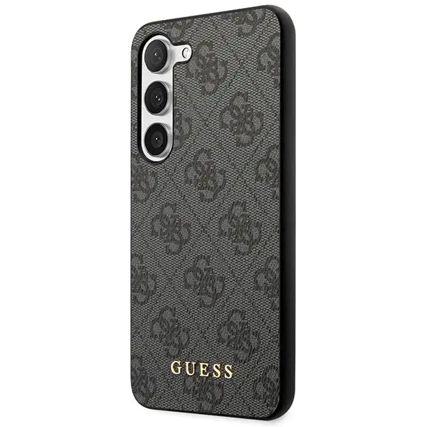 Guess 4G Metal Gold Logo case for Samsung Galaxy S24+ - black - Cell phone cases and covers<<<HurtelXML