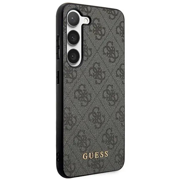 Guess 4G Metal Gold Logo case for Samsung Galaxy S24+ - black - Cell phone cases and covers<<<HurtelXML