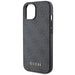 Guess 4G Metal Gold Logo iPhone 15 Case - Gray - Cell phone cases and covers<<<HurtelXML