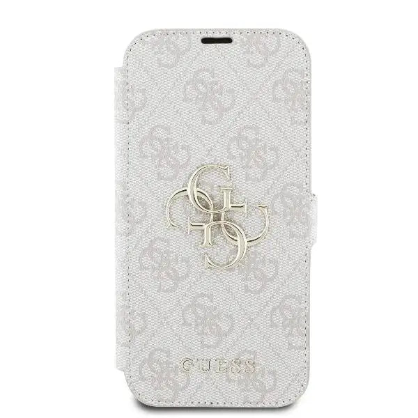 Guess 4G Metal Logo iPhone 16 Case - Pink - Cell phone cases and covers<<<HurtelXML