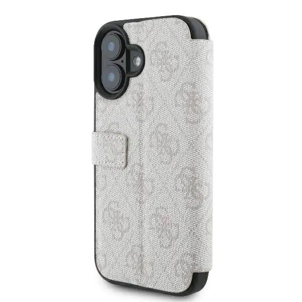 Guess 4G Metal Logo iPhone 16 Case - Pink - Cell phone cases and covers<<<HurtelXML