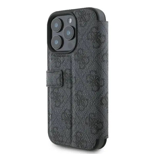 Guess 4G Metal Logo iPhone 16 Pro Case - Black - Cell phone cases and covers<<<HurtelXML