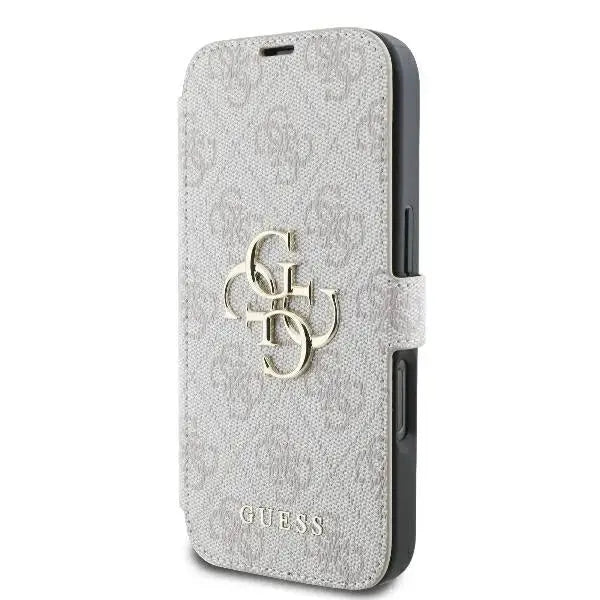 Guess 4G Metal Logo iPhone 16 Pro Case - Pink - Cell phone cases and covers<<<HurtelXML