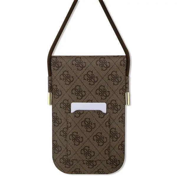 Guess 4G Metal Script Logo handbag - brown - Others<<<HurtelXML