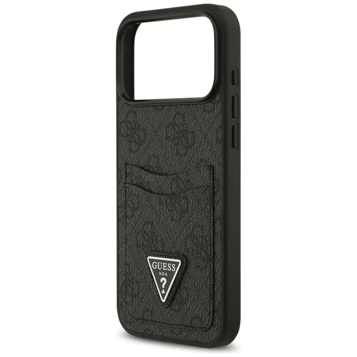 Guess 4G nauble Card Triangle case for iPhone 17 Pro Max - black - Cell phone cases and covers<<<HurtelXML