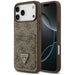 Guess 4G Nauble Card Triangle Case for iPhone 17 Pro Max - Brown - Cell phone cases and covers<<<HurtelXML