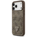 Guess 4G Nauble Card Triangle Case for iPhone 17 Pro Max - Brown - Cell phone cases and covers<<<HurtelXML