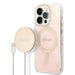 Guess 4G Print MagSafe Case + Charger Set for iPhone 14 Pro Max 6.7’’ - Pink - Cell phone USB charger<<<HurtelXML