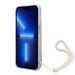 Guess 4G Print Strap iPhone 14 Pro Case - Pink - Cell phone cases and covers<<<HurtelXML