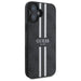 Guess 4G Printed Stripes MagSafe case for iPhone 16 - black - Cell phone cases and covers<<<HurtelXML