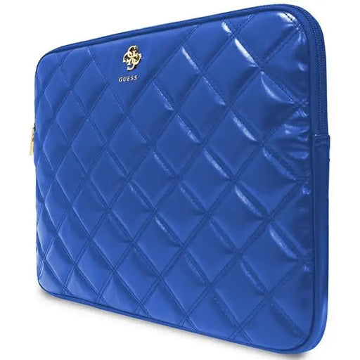 Guess 4G Quilted case for a 14’’ laptop - blue - Laptop bags<<<HurtelXML