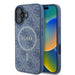 Guess 4G Ring Classic Logo MagSafe case for iPhone 16 Plus - blue - Cell phone cases and covers<<<HurtelXML