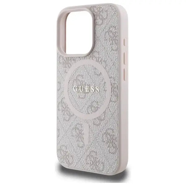 Guess 4G Ring Classic Logo MagSafe Case for iPhone 16 Pro Max - Pink - Cell phone cases and covers<<<HurtelXML