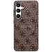 Guess 4G Ring Classic Logo MagSafe case for Samsung Galaxy S25 FE - brown - Cell phone cases and covers<<<HurtelXML
