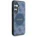 Guess 4G Round Patch Classic Logo MagSafe case for Samsung Galaxy S25 blue - Cell phone cases and covers<<<HurtelXML