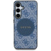 Guess 4G Round Patch Classic Logo MagSafe case for Samsung Galaxy S25 blue - Cell phone cases and covers<<<HurtelXML