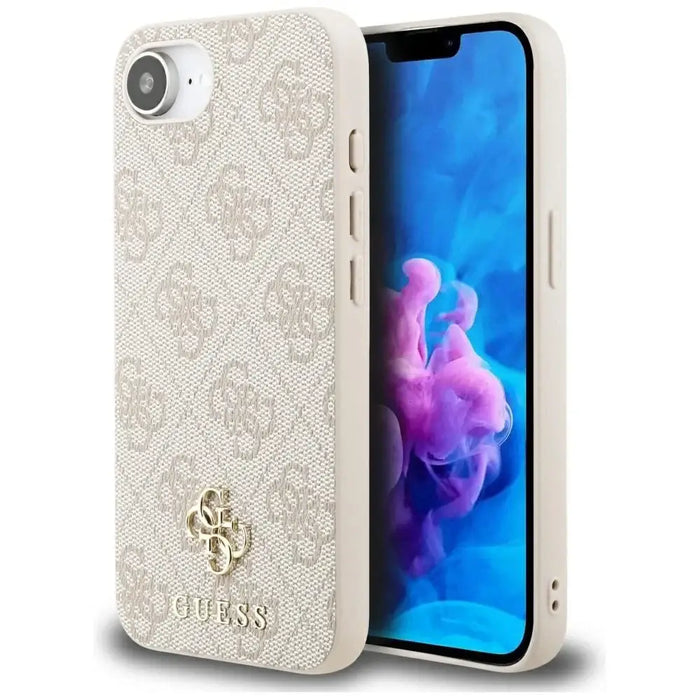 Guess 4G Small 4G and Classic MagSafe case for iPhone 16e - pink - Cell phone cases and covers<<<HurtelXML