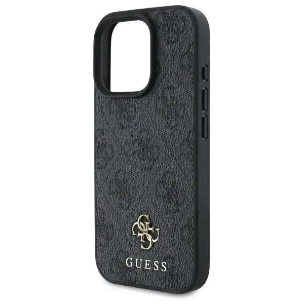 Guess 4G Small Classic MagSafe case for iPhone 16 Pro - black - Cell phone cases and covers<<<HurtelXML