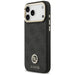 Guess 4G Srtass Logo & Big Strap Metal Buttons MagSafe Case for iPhone 17 Pro Max - Black - Cell phone cases