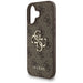 Guess 4G Strap 4G Classic Logo Case for iPhone 16 - Brown - Cell phone cases and covers<<<HurtelXML