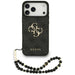 Guess 4G Strap 4G Classic Logo case for iPhone 17 Pro Max - black - Cell phone cases and covers<<<HurtelXML