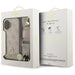 Guess 4G Strass Logo & Big Strap Metal Buttons MagSafe Case for iPhone 17 - Pink - Cell phone cases