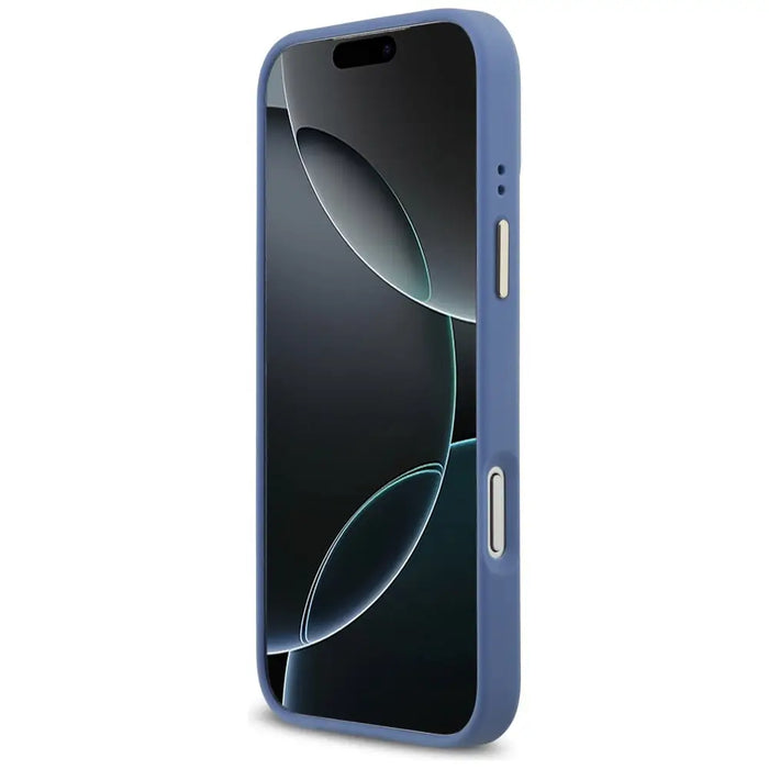 Guess 4G Strass Logo MagSafe Case for iPhone 17 Pro Max - Blue - Cell phone cases and covers<<<HurtelXML
