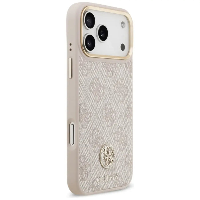Guess 4G Strass Logo MagSafe Case for iPhone 17 Pro Max - Pink - Cell phone cases and covers<<<HurtelXML