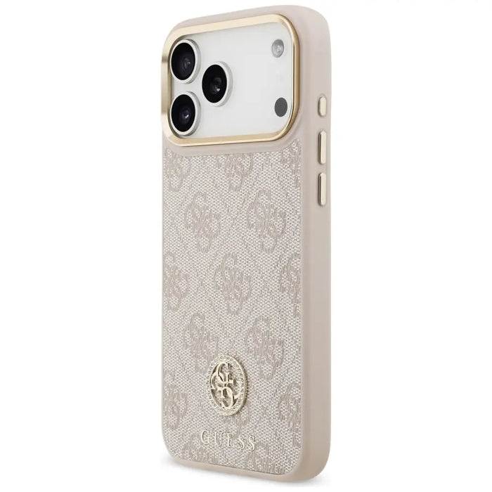 Guess 4G Strass Logo MagSafe Case for iPhone 17 Pro Max - Pink - Cell phone cases and covers<<<HurtelXML