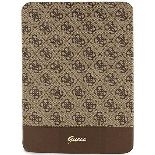 Guess 4G Stripe Allover case for iPad 10.9’’ - brown - Cell phone cases and covers<<<HurtelXML