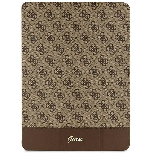 Guess 4G Stripe Allover case for iPad Pro 12.9’’ - brown - Cell phone cases and covers<<<HurtelXML