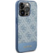 Guess 4G Stripe Collection case for iPhone 15 Pro Max - blue - Cell phone cases and covers<<<HurtelXML