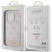 Guess 4G Stripe Collection case for iPhone 15 Pro - pink - Cell phone cases and covers<<<HurtelXML