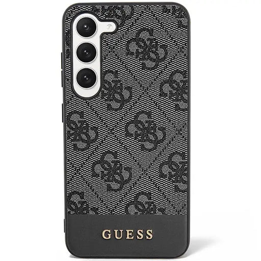 Guess 4G Stripe Collection case for Samsung Galaxy S24+ - black - Cell phone cases and covers<<<HurtelXML