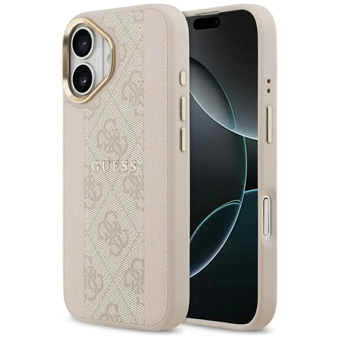 Guess 4G Stripe MagSafe Case for iPhone 17 - Pink - Cell phone cases and covers<<<HurtelXML