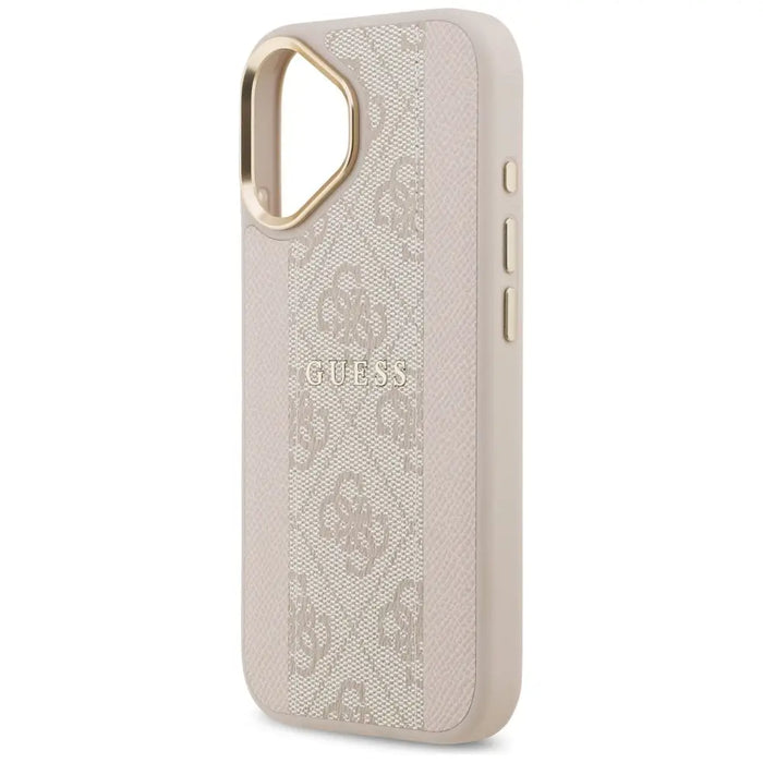 Guess 4G Stripe MagSafe Case for iPhone 17 - Pink - Cell phone cases and covers<<<HurtelXML
