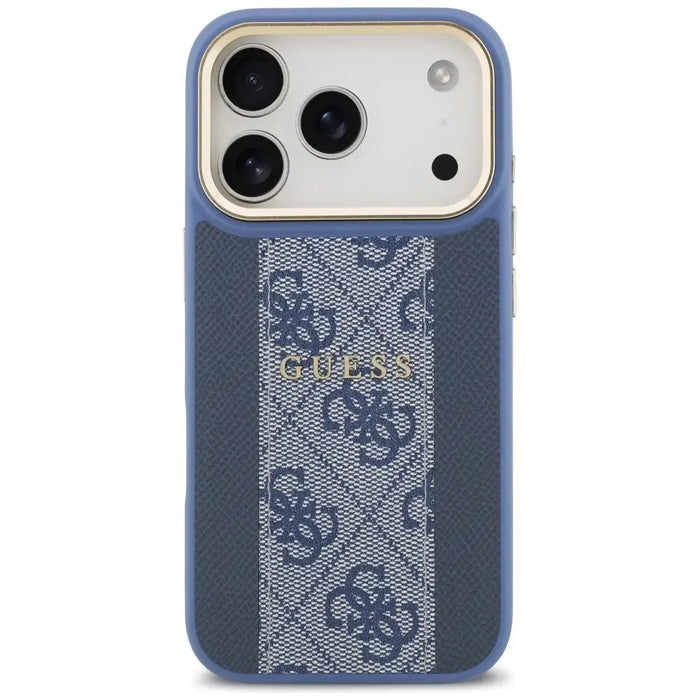 Guess 4G Stripe MagSafe Case for iPhone 17 Pro - Blue - Cell phone cases and covers<<<HurtelXML