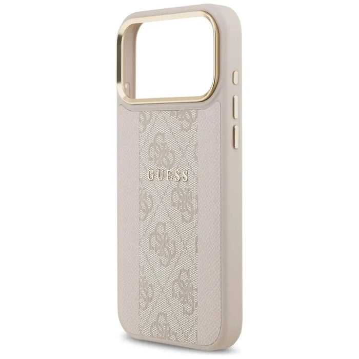 Guess 4G Stripe MagSafe Case for iPhone 17 Pro Max - Pink - Cell phone cases and covers<<<HurtelXML