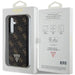 Guess 4G Triangle case for Samsung Galaxy S24+ - black - Cell phone cases and covers<<<HurtelXML
