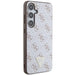 Guess 4G Triangle case for Samsung Galaxy S24+ - white - Cell phone cases and covers<<<HurtelXML