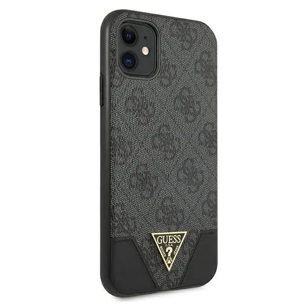 Guess 4G Triangle Collection case for iPhone 11 6.1’’ / Xr - gray - Cell phone cases and covers<<<HurtelXML