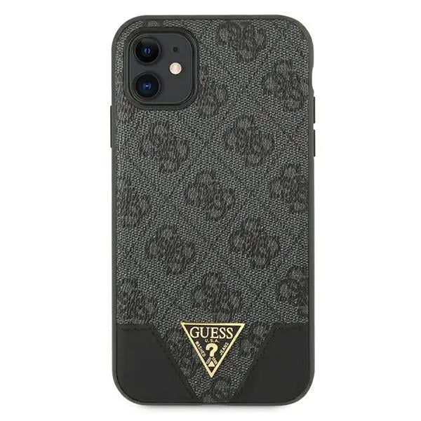 Guess 4G Triangle Collection case for iPhone 11 6.1’’ / Xr - gray - Cell phone cases and covers<<<HurtelXML